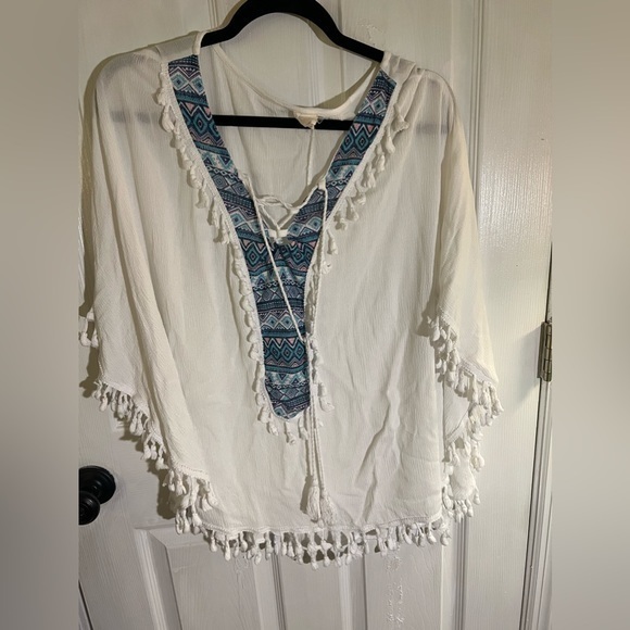 Surf Gypsy Tunic Style Swim Coverup S - Picture 1 of 5
